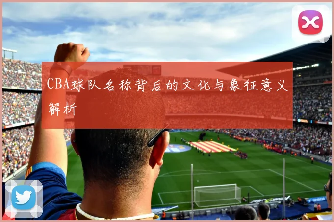 CBA球队名称背后的文化与象征意义解析
